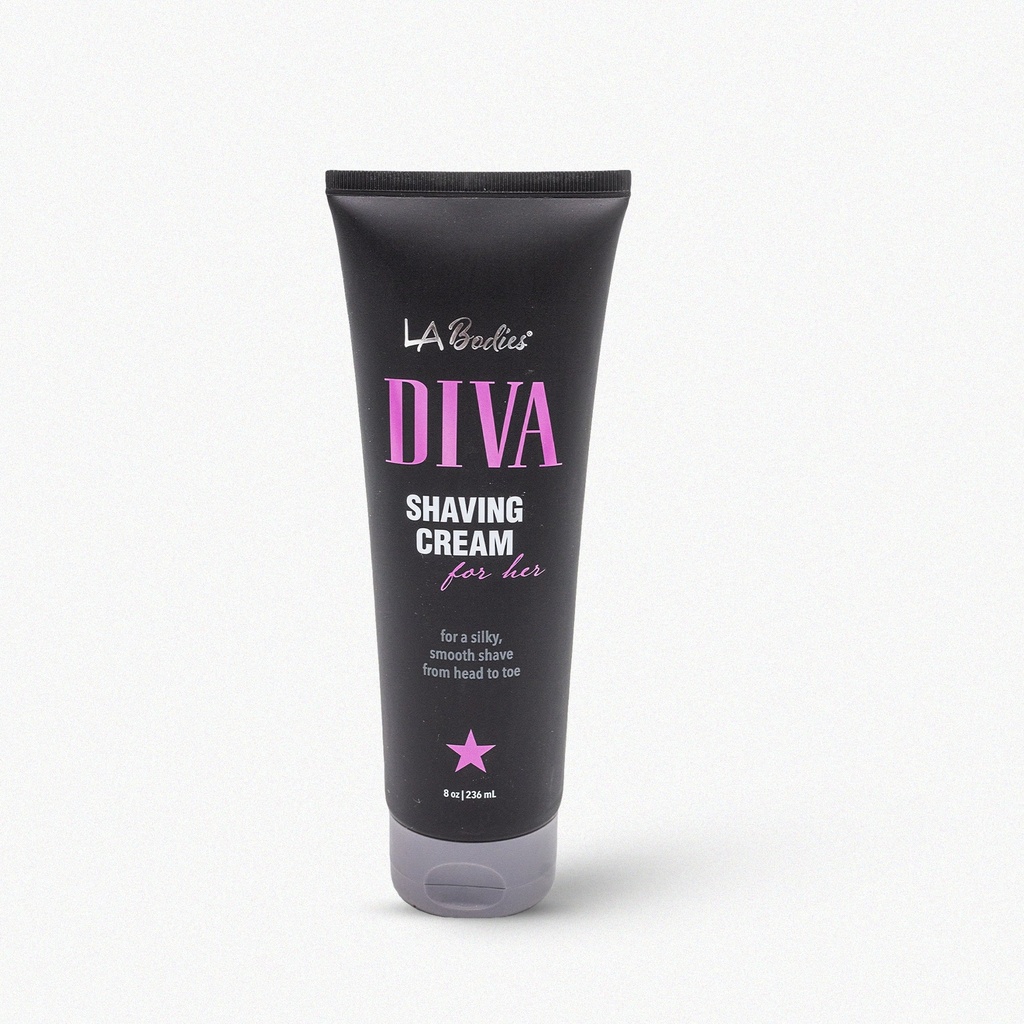 LA BODIES® DIVA Shaving Cream for Her (8 oz)
