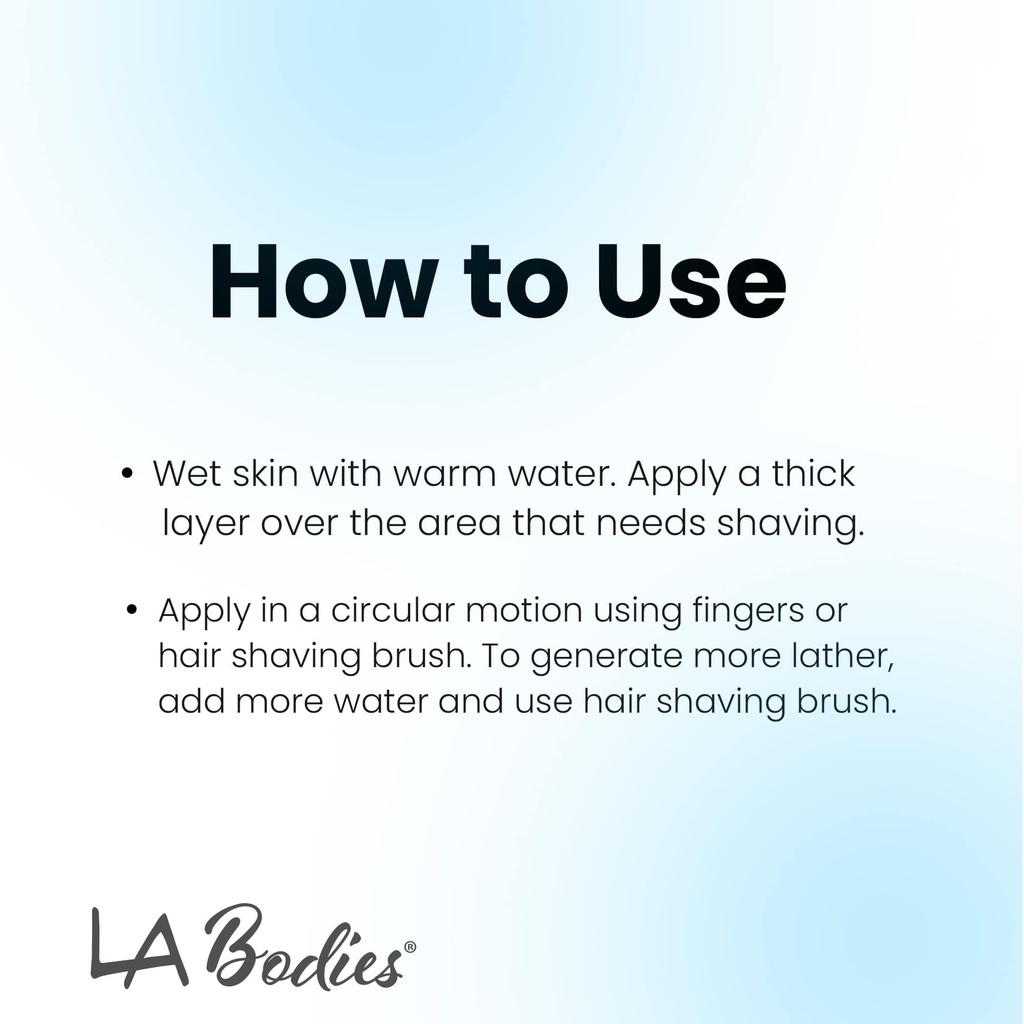 LA BODIES® STUD Shaving Cream for Him (8 oz)