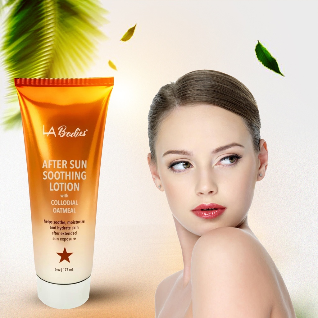 LA BODIES® After Sun Soothing Lotion with Collodial Oatmeal (6 oz)