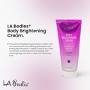 LA BODIES® Body Brightening Lotion with Alpha Arbutin, Kojic Acid (6 oz)