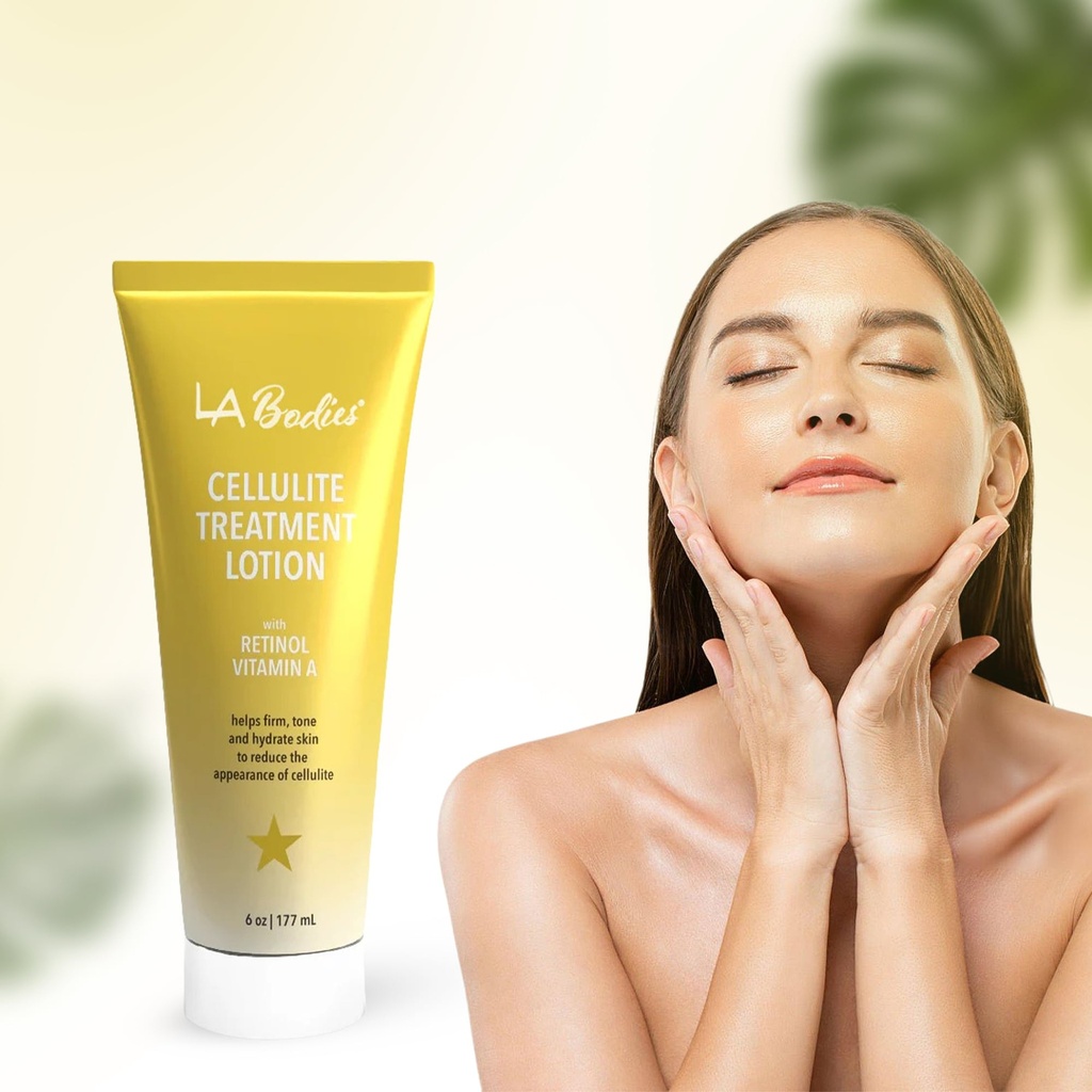 LA BODIES® Cellulite Treatment Cream with Retinol/Vitamin A (6 oz)