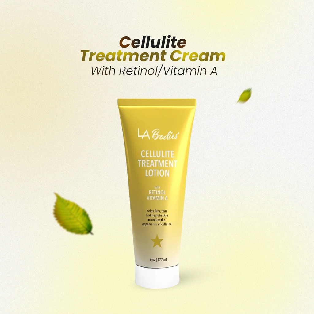 LA BODIES® Cellulite Treatment Cream with Retinol/Vitamin A (6 oz)