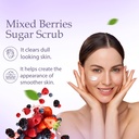 LA BODIES® Sugar Scrub Foot & Body Mixed Berries Scent (20 oz)