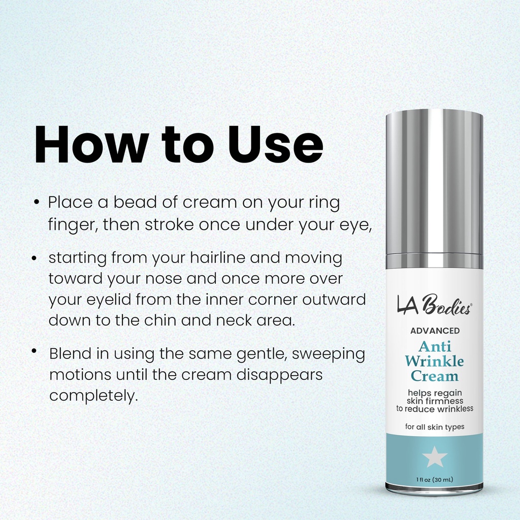 LA BODIES® Advanced Anti-Wrinkle Cream (1 oz)