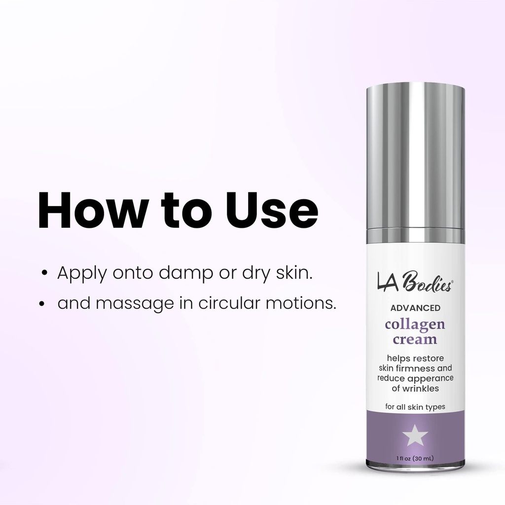 LA BODIES® Advanced Collagen Cream  (1 oz)