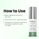 LA BODIES® Advanced Face Brightening Lotion (1 oz)