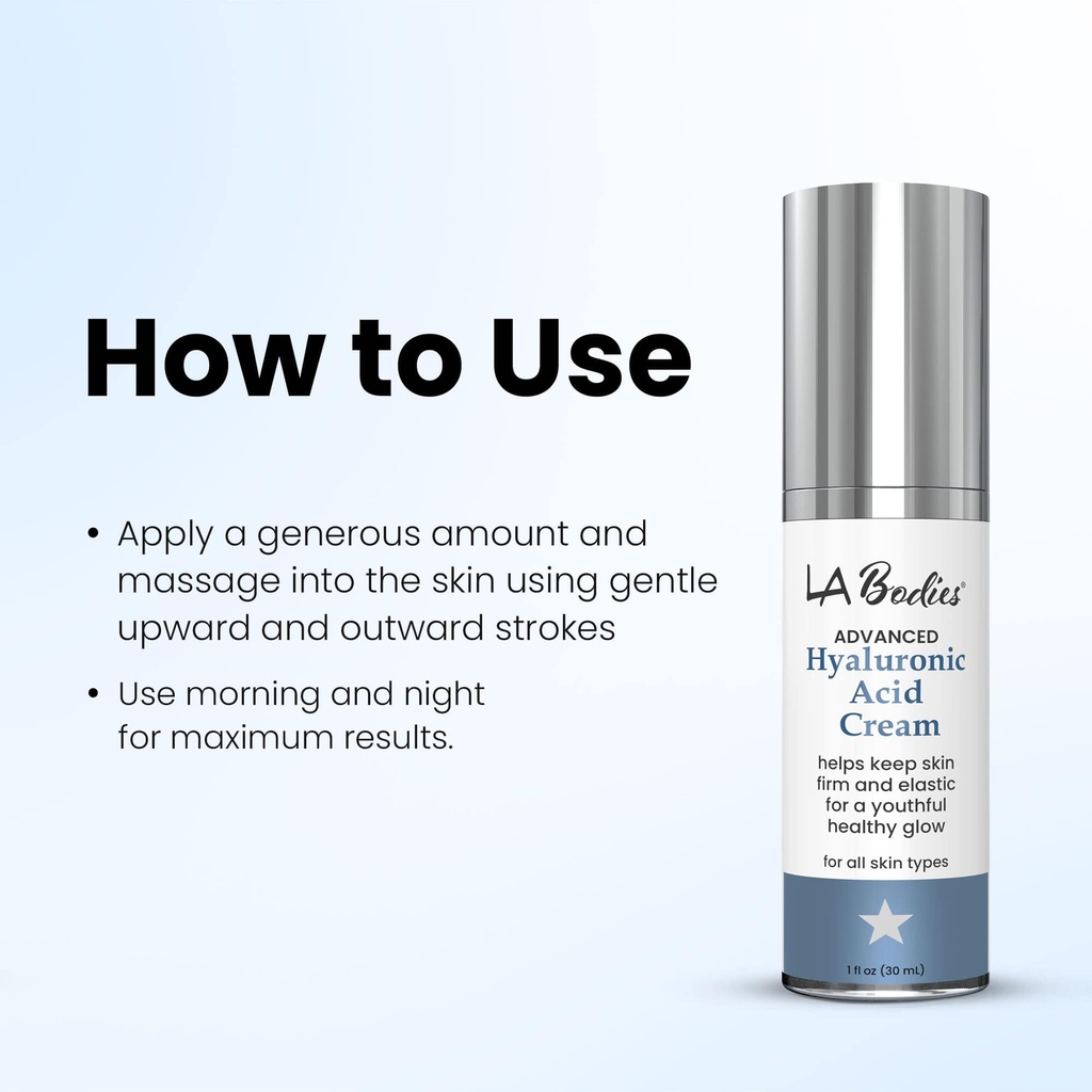 LA BODIES® Advanced Hyaluronic Acid Cream (1 oz)