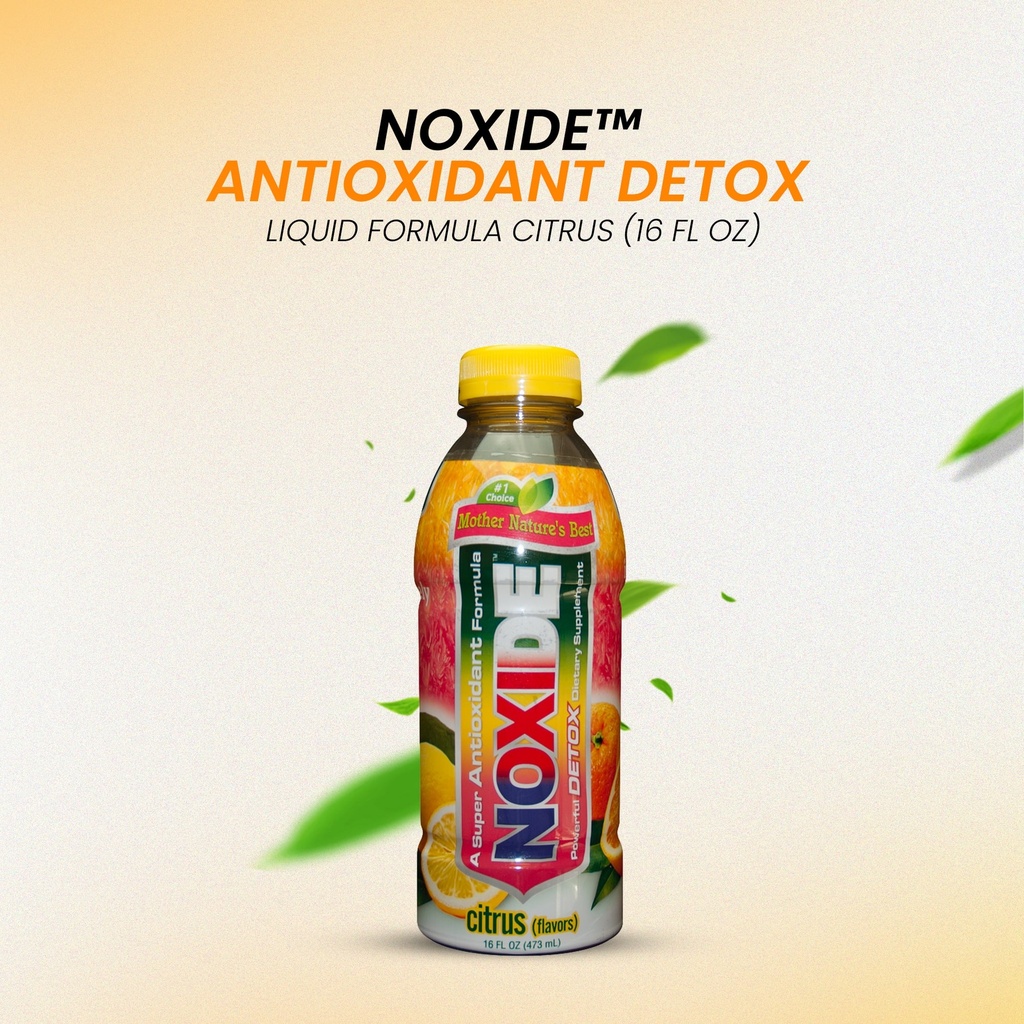 NOXIDE™ Antioxidant Detox Liquid Formula CITRUS (16 fl oz)