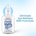 PURE EYES® Sterile Maximum Redness Relief Eye Drops - Pack of 12 (7mL)