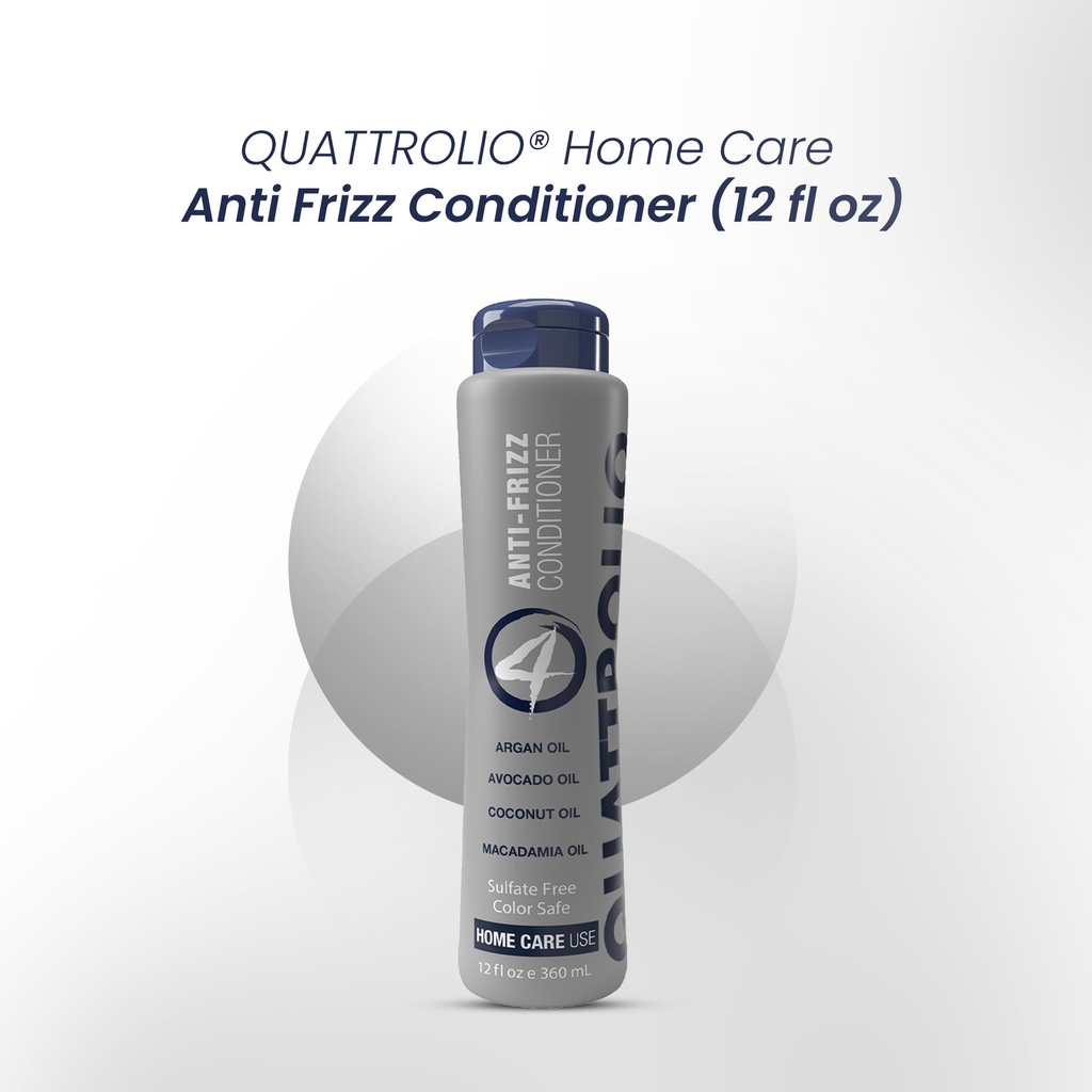 QUATTROLIO® Home Care - Anti Frizz Conditioner (12 fl oz)