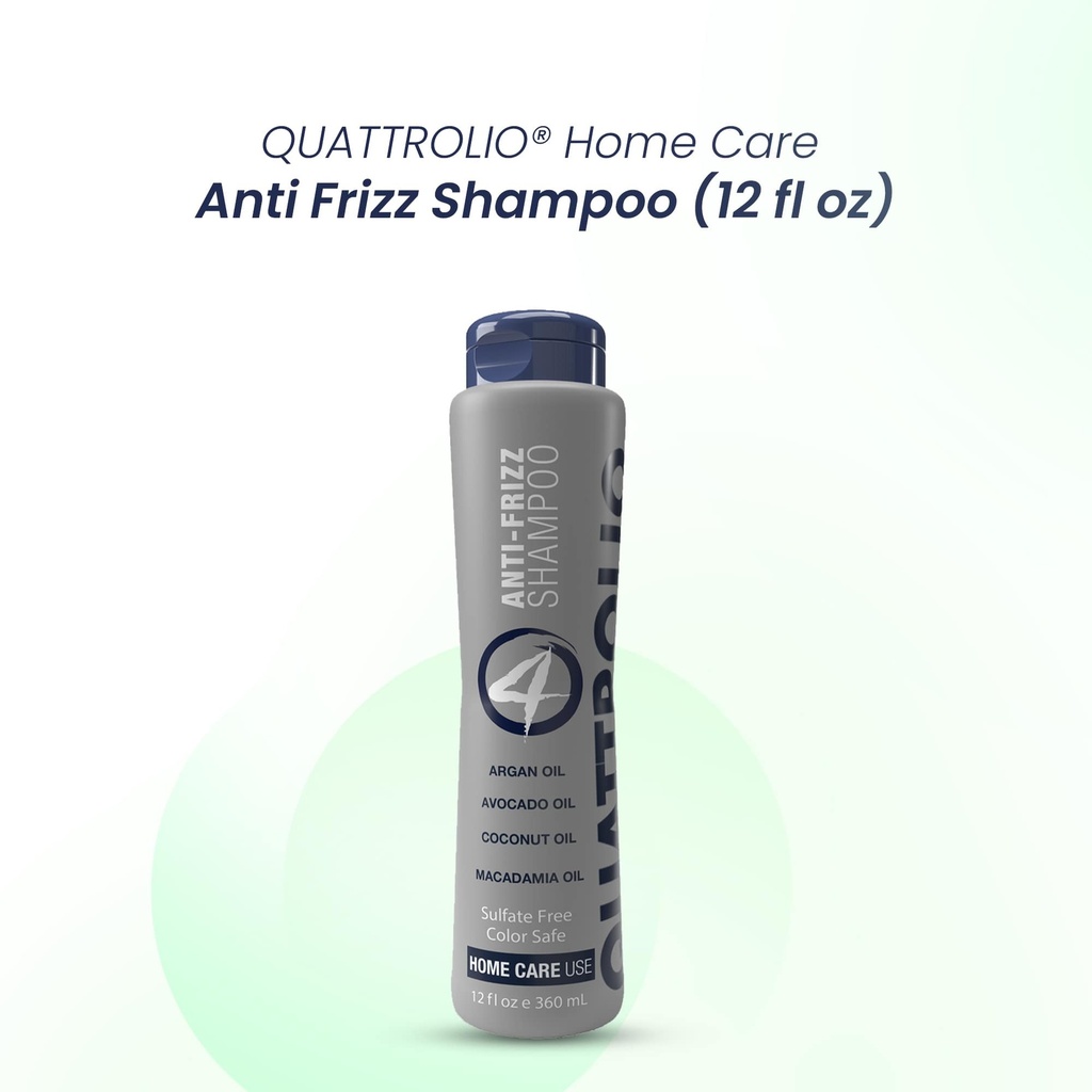 QUATTROLIO® Home Care - Anti Frizz Shampoo (12 fl oz)