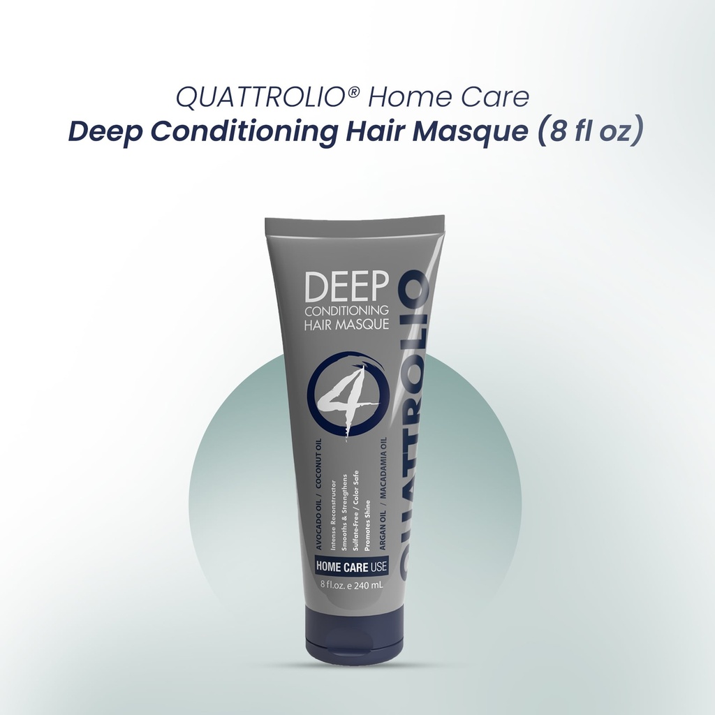 QUATTROLIO® Home Care - Deep Conditioning Hair Masque (8 fl oz)