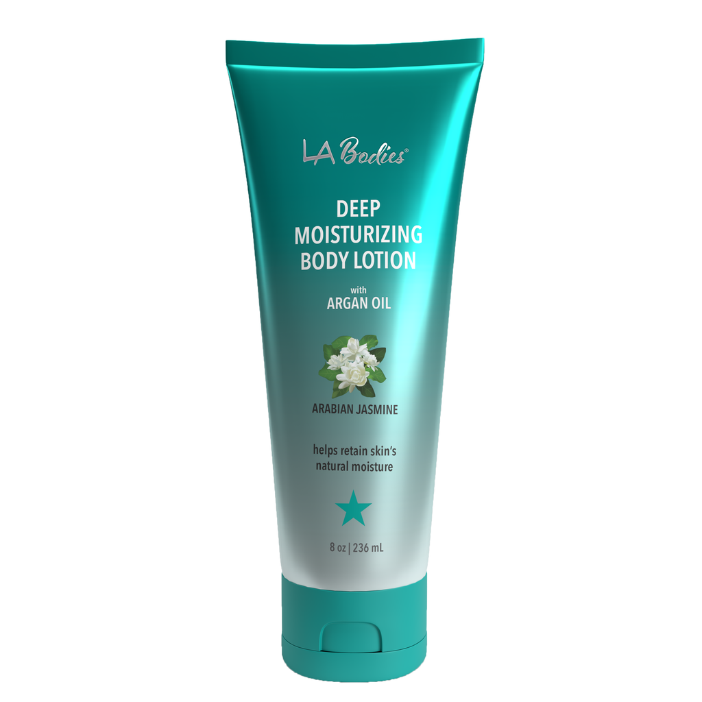 [LAB1057] LA BODIES® Deep Moisturizing Body Lotion Arabic Jasmine Scent (8 oz/236ml))