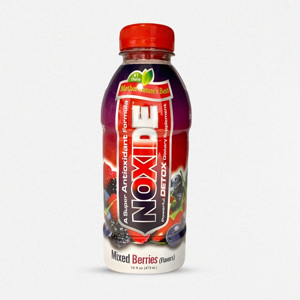 NOXIDE™ Antioxidant Detox Liquid Formula MIXED BERRIES (16 fl oz)
