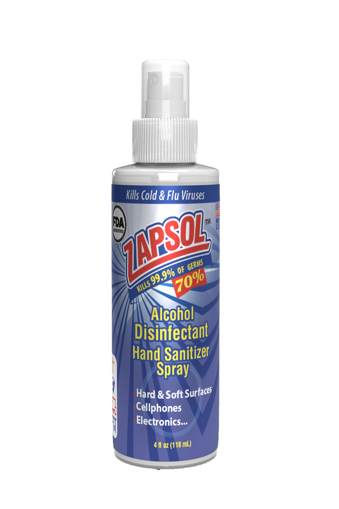 Zapsol® Alcohol Disinfectant Spray (4 oz)