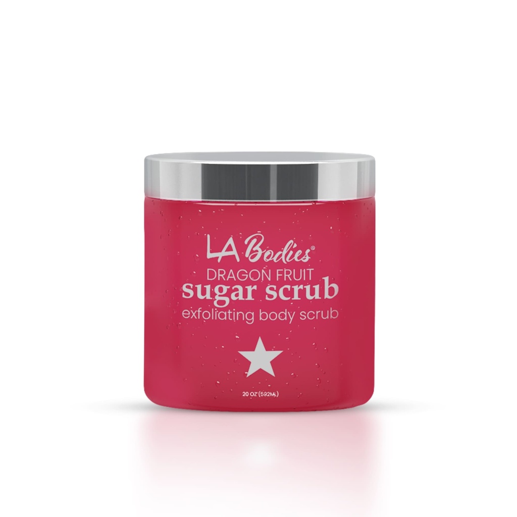 [LAB-1069] LA BODIES® Sugar Scrub Foot & Body Dragon Fruit Scent (20 oz)