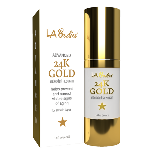 [LAB1036] LA BODIES® 24K. Gold Antioxidant Face Cream (1oz)
