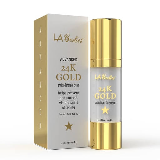 [LAB1036] LA BODIES® Advanced 24K Gold Antioxidant Face Cream (1 oz)