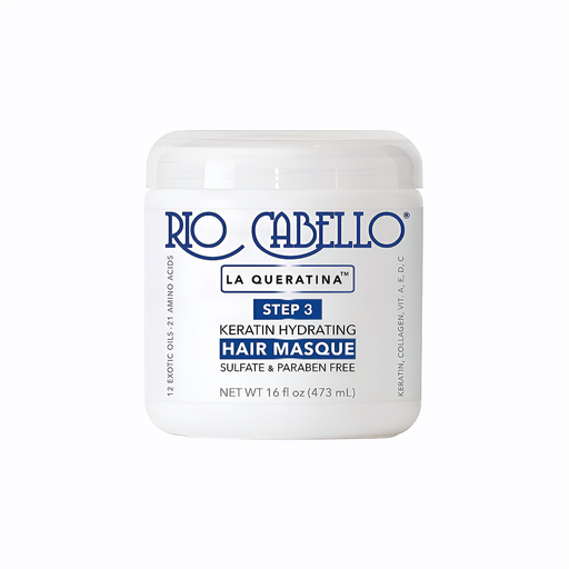 [RIO1017] Rio Cabello ® Home Care - Step 3 Keratin Hydrating Hair Masque (16 fl oz)